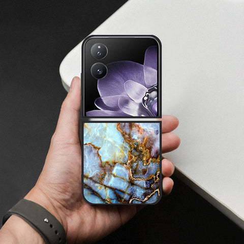 Xiaomi Mix Flip Cover - Colorful Marble Series - HQ Premium Shine Durable Shatterproof Case