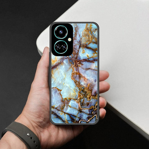 Tecno Camon 19 Cover - Colorful Marble Series - HQ Premium Shine Durable Shatterproof Case