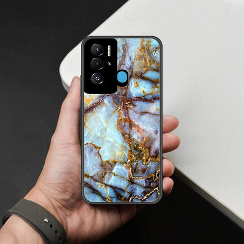 Tecno Pova Neo Cover - Colorful Marble Series - HQ Premium Shine Durable Shatterproof Case