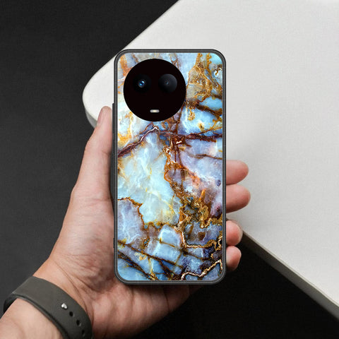 Realme 11 5G Cover - Colorful Marble Series - HQ Premium Shine Durable Shatterproof Case