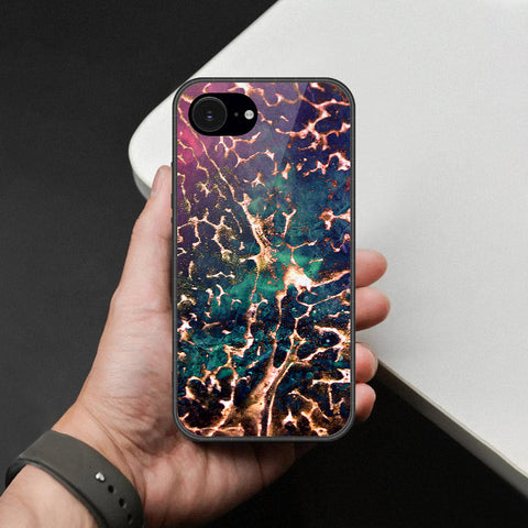 iPhone 16e Cover - Colorful Marble Series - HQ Premium Shine Durable Shatterproof Case