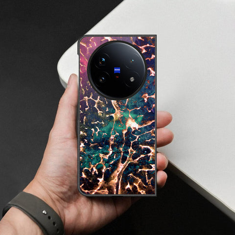 Vivo X Fold 5 Cover - Colorful Marble Series - HQ Premium Shine Durable Shatterproof Case