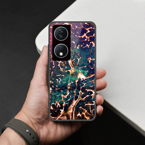 Honor 90 Smart Cover - Colorful Marble Series - HQ Premium Shine Durable Shatterproof Case