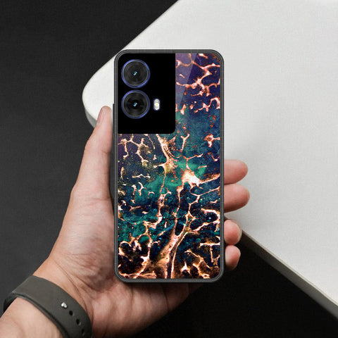 Motorola Moto G85 Cover - Colorful Marble Series - HQ Premium Shine Durable Shatterproof Case
