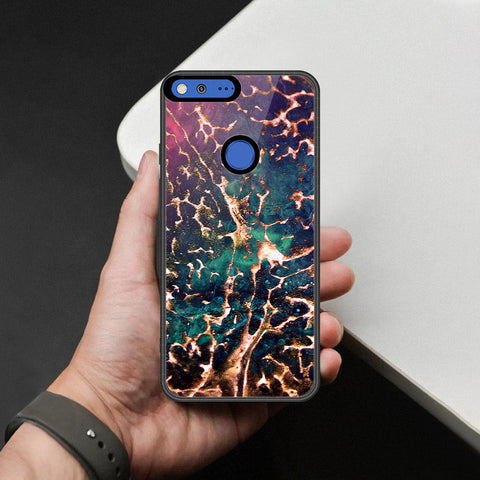 Google Pixel XL Cover - Colorful Marble Series - HQ Premium Shine Durable Shatterproof Case