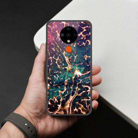 Tecno Spark 6 Cover - Colorful Marble Series - HQ Premium Shine Durable Shatterproof Case
