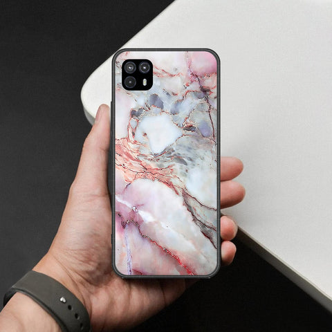 Motorola Moto G50 5G Cover - Colorful Marble Series - HQ Premium Shine Durable Shatterproof Case