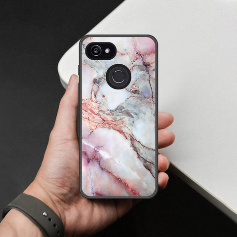 Google Pixel 3 XL Cover - Colorful Marble Series - HQ Premium Shine Durable Shatterproof Case