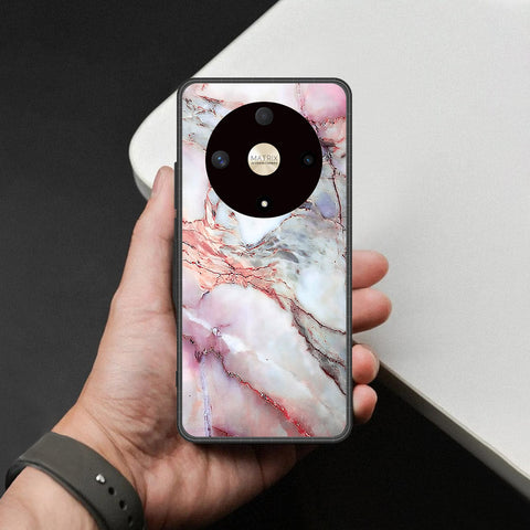 Honor X9a Cover - Colorful Marble Series - HQ Premium Shine Durable Shatterproof Case