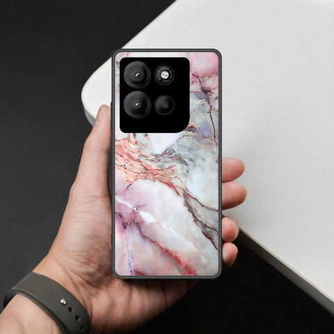 Motorola Moto G15 Cover - Colorful Marble Series - HQ Premium Shine Durable Shatterproof Case