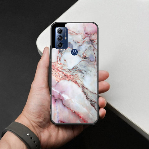 Motorola Moto G Power (2022) Cover - Colorful Marble Series - HQ Premium Shine Durable Shatterproof Case