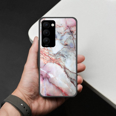 Tecno Camon 18 Premier Cover - Colorful Marble Series - HQ Premium Shine Durable Shatterproof Case