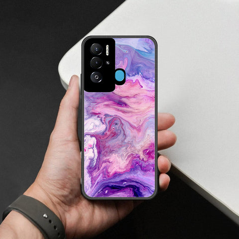 Tecno Pova Neo Cover - Colorful Marble Series - HQ Premium Shine Durable Shatterproof Case