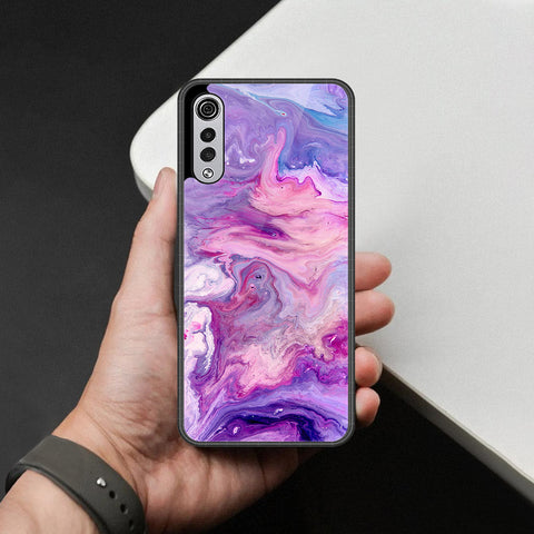 LG Velvet 5G Cover - Colorful Marble Series - HQ Premium Shine Durable Shatterproof Case