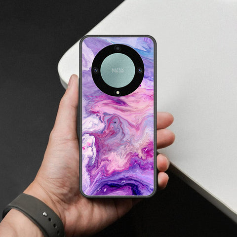 Honor X40 Cover - Colorful Marble Series - HQ Premium Shine Durable Shatterproof Case
