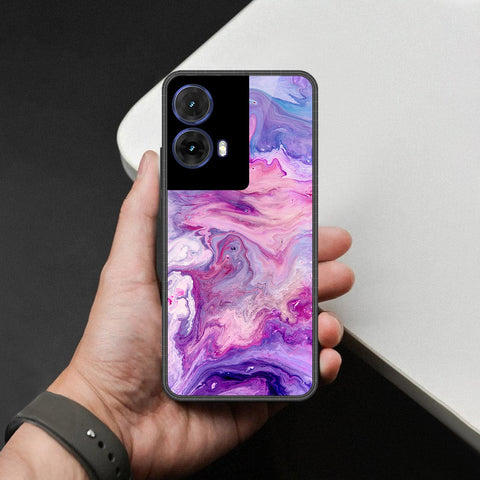 Motorola Moto G85 Cover - Colorful Marble Series - HQ Premium Shine Durable Shatterproof Case
