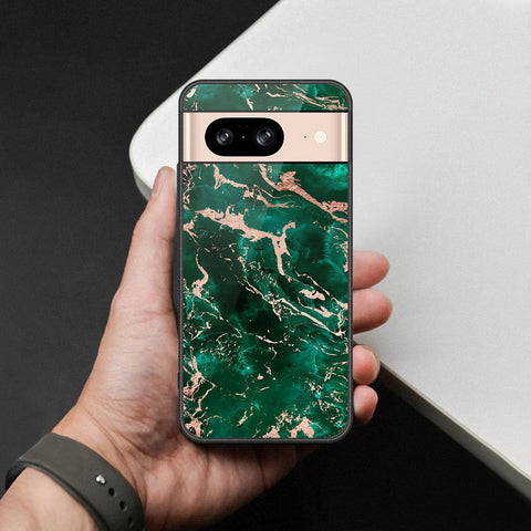 Google Pixel 8 Cover - Colorful Marble Series - HQ Premium Shine Durable Shatterproof Case