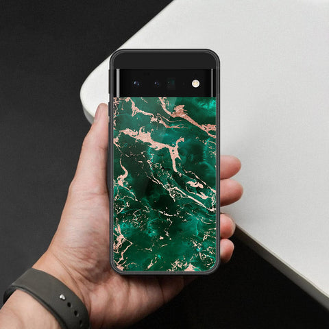 Google Pixel 6 Pro Cover - Colorful Marble Series - HQ Premium Shine Durable Shatterproof Case