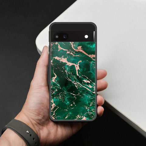 Google Pixel 6a Cover - Colorful Marble Series - HQ Premium Shine Durable Shatterproof Case
