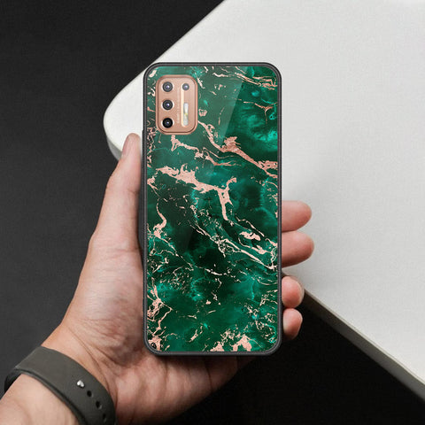 Motorola Moto G9 Plus Cover - Colorful Marble Series - HQ Premium Shine Durable Shatterproof Case