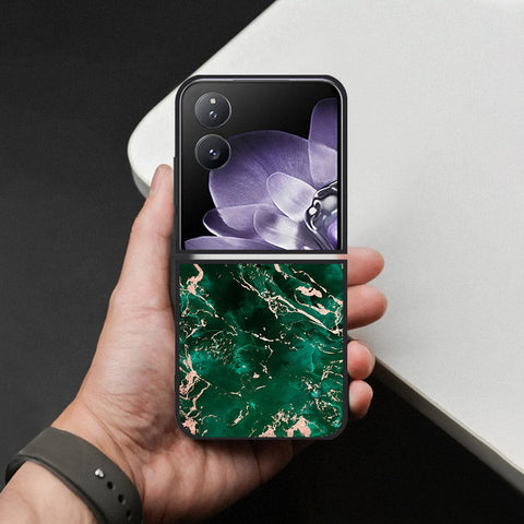 Xiaomi Mix Flip Cover - Colorful Marble Series - HQ Premium Shine Durable Shatterproof Case