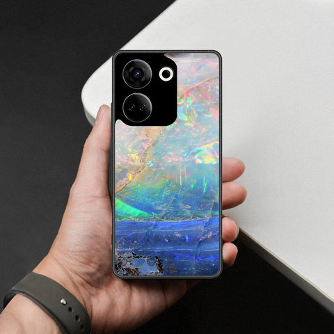Tecno Camon 20 Pro Cover - Colorful Marble Series - HQ Premium Shine Durable Shatterproof Case