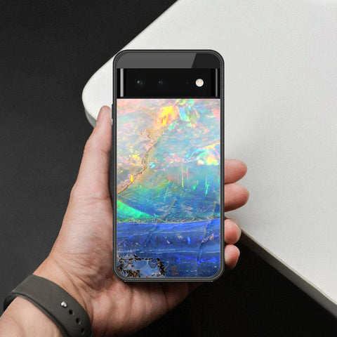 Google Pixel 6 Cover - Colorful Marble Series - HQ Premium Shine Durable Shatterproof Case