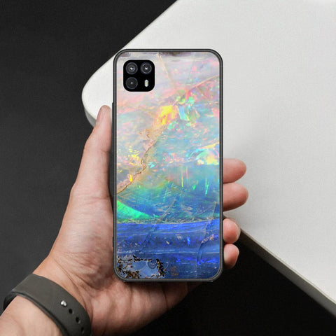 Motorola Moto G50 5G Cover - Colorful Marble Series - HQ Premium Shine Durable Shatterproof Case