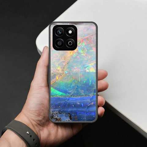 Honor X7c 5G Cover - Colorful Marble Series - HQ Premium Shine Durable Shatterproof Case
