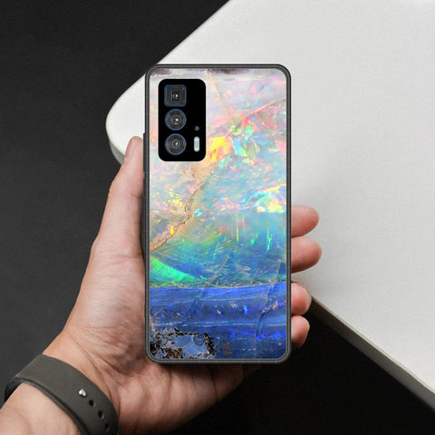 Motorola Edge 20 Pro Cover - Colorful Marble Series - HQ Premium Shine Durable Shatterproof Case
