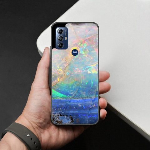 Motorola G Pure 2022 Cover - Colorful Marble Series - HQ Premium Shine Durable Shatterproof Case