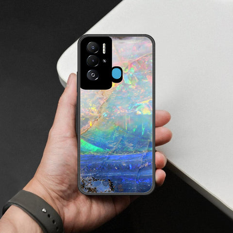 Tecno Pova Neo Cover - Colorful Marble Series - HQ Premium Shine Durable Shatterproof Case