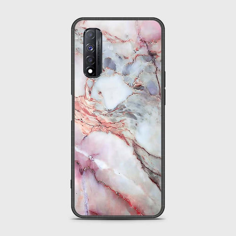 Realme Narzo 30 Cover- Colorful Marble Series - HQ Premium Shine Durable Shatterproof Case