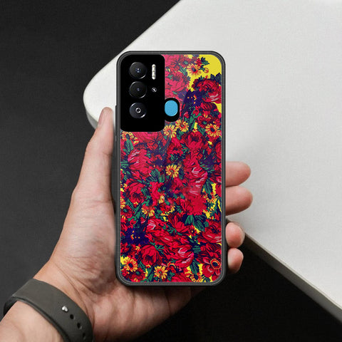 Tecno Pova Neo Cover - Foral Series - HQ Premium Shine Durable Shatterproof Case