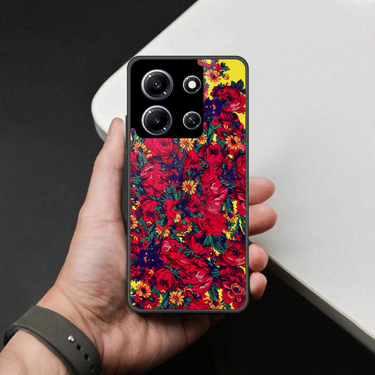 Infinix Note 30i Cover - Foral Series - HQ Premium Shine Durable Shatterproof Case