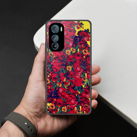 Motorola Edge 30 Cover - Foral Series - HQ Premium Shine Durable Shatterproof Case
