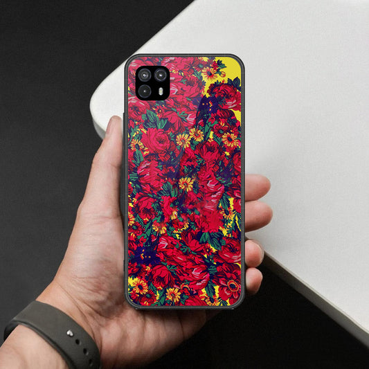 Motorola Moto G50 5G Cover - Foral Series - HQ Premium Shine Durable Shatterproof Case