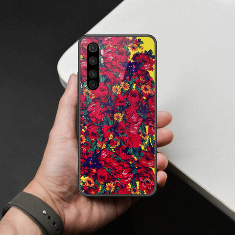 Xiaomi Mi Note 10 Lite Cover - Foral Series - HQ Premium Shine Durable Shatterproof Case