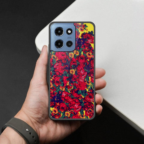 Motorola Moto G Power (2025) Cover - Foral Series - HQ Premium Shine Durable Shatterproof Case