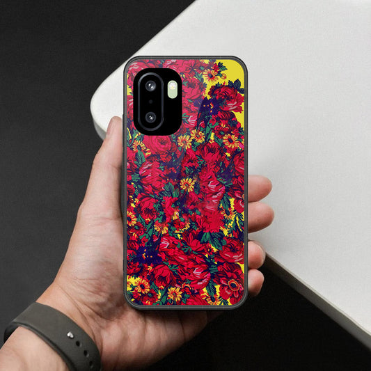 OnePlus 15R Cover - Foral Series - HQ Premium Shine Durable Shatterproof Case