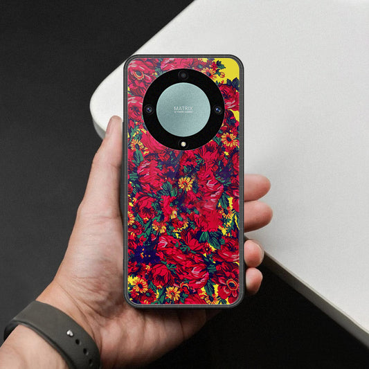 Honor Magic 5 Lite Cover - Foral Series - HQ Premium Shine Durable Shatterproof Case