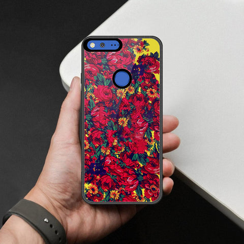Google Pixel XL Cover - Foral Series - HQ Premium Shine Durable Shatterproof Case