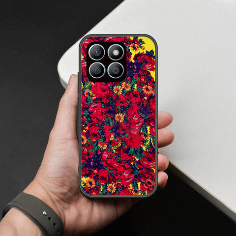 Honor X8b Cover - Foral Series - HQ Premium Shine Durable Shatterproof Case
