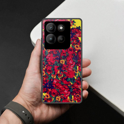 Motorola Moto G15 Cover - Foral Series - HQ Premium Shine Durable Shatterproof Case