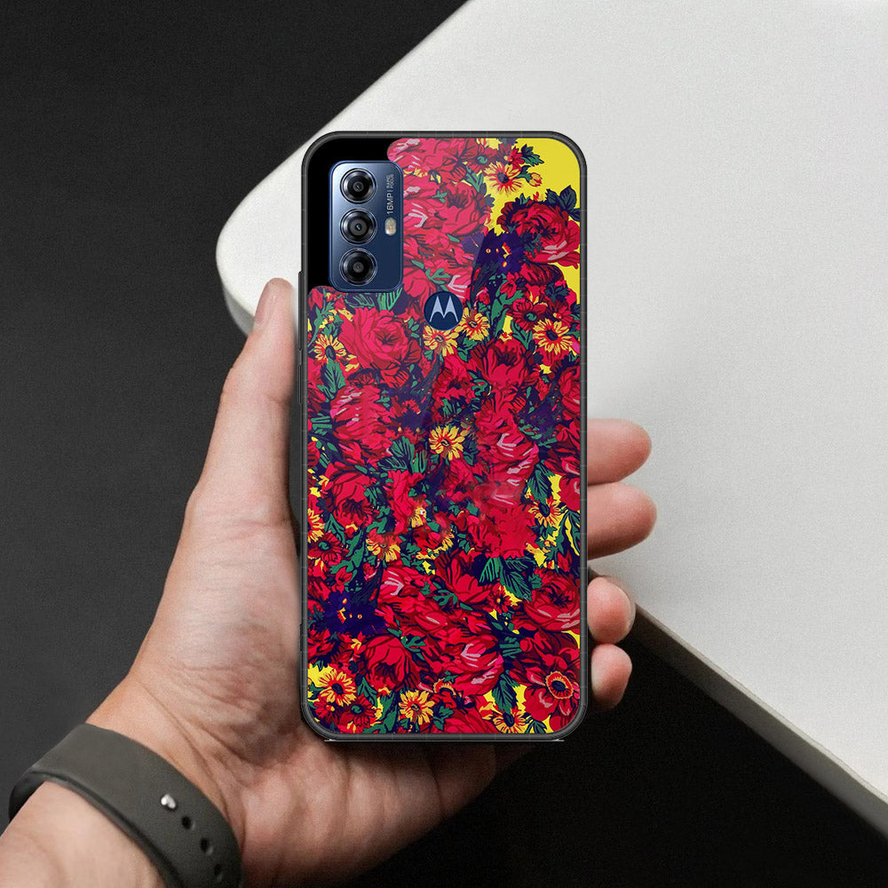 Motorola Moto G Power (2022) Cover - Foral Series - HQ Premium Shine Durable Shatterproof Case