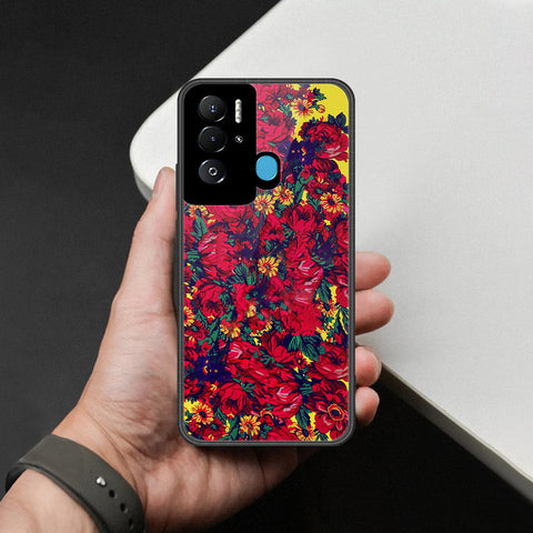 Tecno Pova Neo Cover - Foral Series - HQ Premium Shine Durable Shatterproof Case