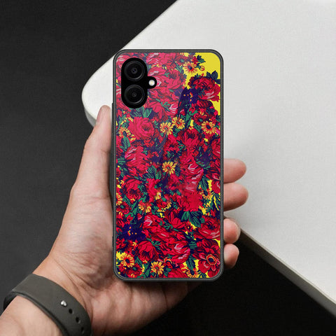 Samsung Galaxy F06 5G Cover - Foral Series - HQ Premium Shine Durable Shatterproof Case