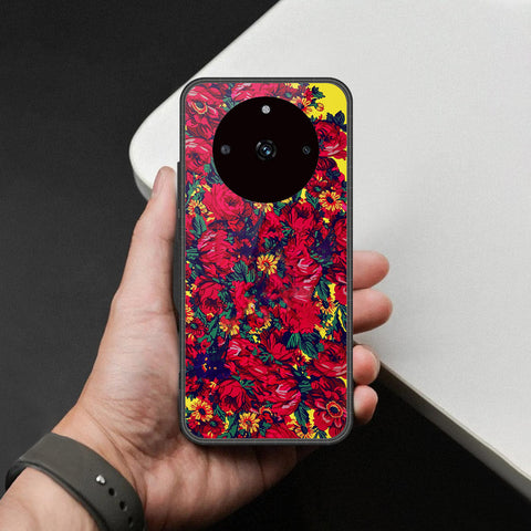 Realme 11 4G (China) Cover - Foral Series - HQ Premium Shine Durable Shatterproof Case