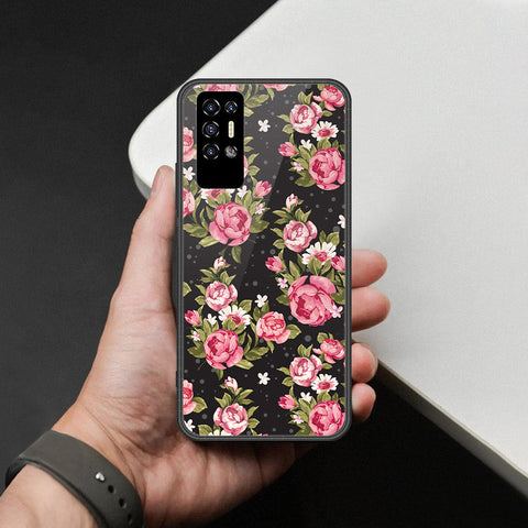Tecno Pova 2 Cover - Foral Series - HQ Premium Shine Durable Shatterproof Case
