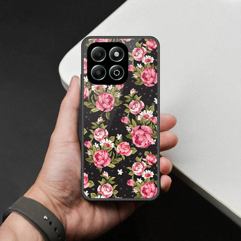 Honor X6b 4G Cover - Foral Series - HQ Premium Shine Durable Shatterproof Case